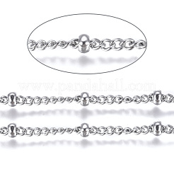 Tarnish Resistant 304 Stainless Steel Twisted Chains Curb Chain&nbsp;CHS-K008-11B