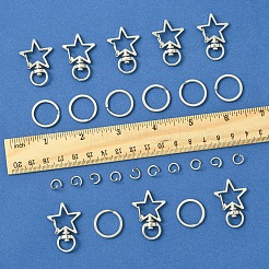 DIY Jewelry Making Findings Kits&nbsp;DIY-FS0008-12P