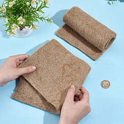Plant Jute Fibre Grow Mat for Microgreens&nbsp;DIY-WH0678-123