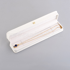 PU Leather Bracelet Necklace Gift Boxes&nbsp;X-LBOX-L005-H04