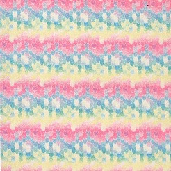 Mermaid Fish Scale Pattern PU Leather Fabric&nbsp;AJEW-WH0149C-06