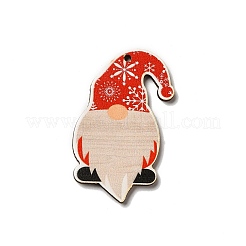 Christmas Single Face Printed Wood Big Pendants&nbsp;LS-WOOD-H102-01E