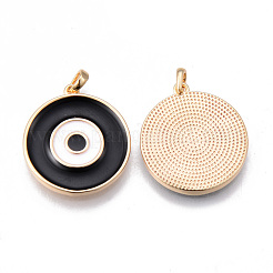 Brass Enamel Pendants&nbsp;KK-N232-198-NF