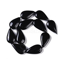Natural Black Gemstone Beads Strands&nbsp;G-Q164-B01-01