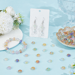 108Pcs 9 Colors Opaque Resin Beads&nbsp;FIND-PA0001-75
