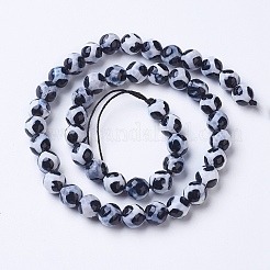 Natural Agate Beads Strands&nbsp;X-G-G752-06-10mm
