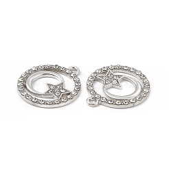 Alloy Crystal Rhinestone Pendants&nbsp;FIND-C019-02P