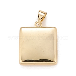 Brass Micro Pave Cubic Zirconia Locket Pendants&nbsp;KK-A161-36A-G