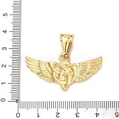 304 Stainless Steel Pendants&nbsp;STAS-F338-01G