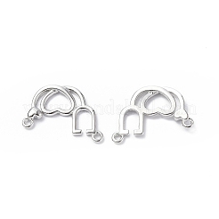 Eco-Friendly Rack Plating Brass Pendants&nbsp;KK-F845-10P
