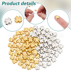 120Pcs 2 Colors Alloy Beads&nbsp;FIND-PH0018-44