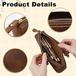 Leather Pen Case&nbsp;AJEW-WH0410-227C