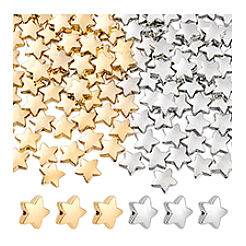 120Pcs 2 Colors Plastic Beads&nbsp;FIND-PH0024-70