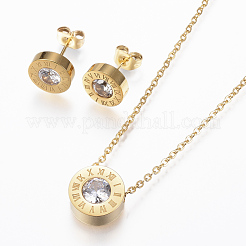 304 Stainless Steel Jewelry Sets&nbsp;SJEW-H111-01