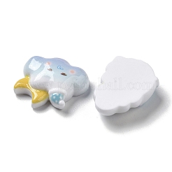 Opaque Resin Cabochons&nbsp;RESI-D007-03