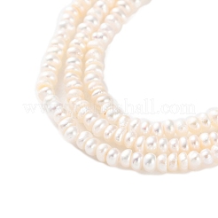 Natural Cultured Freshwater Pearl Beads Strands&nbsp;PEAR-I007-02H-01