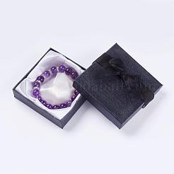 Natural Amethyst Stretch Bracelets&nbsp;BJEW-JB03210-05