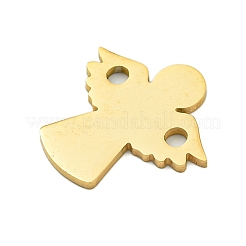 Ion Plating(IP) 201 Stainless Steel Connectors Charm&nbsp;STAS-M015-25G