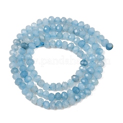 Dyed Natural Whie Jade Beads Strands&nbsp;GG-CBAF9EE-A24-3x4mm