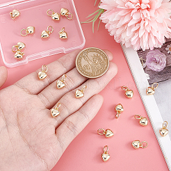 20Pcs Rack Plating Brass Pendants&nbsp;KK-PH0013-15