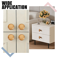 Round Alloy Cabinet Pull Handle&nbsp;FIND-WH0173-537
