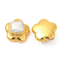 Baroque Style Natural Keshi Pearl Flower Beads&nbsp;KK-M251-18G