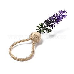 Jute Twine Napkin Rings&nbsp;AJEW-U016-01B