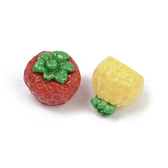 Opaque Resin Cabochons&nbsp;RESI-K043-13