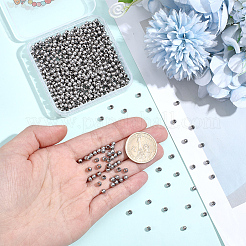Non-Tarnish 304 Stainless Steel Round Seamed Beads&nbsp;STAS-PA0001-12B