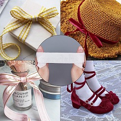 Velvet Ribbon&nbsp;SRIB-WH0006-18K
