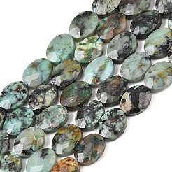 Natural African Turquoise(Jasper) Beads Strands&nbsp;G-H349-A01-16