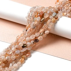 Natural Cherry Blossom Agate Beads Strands&nbsp;G-I351-A07