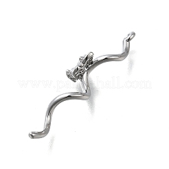 Brass Micro Pave Cubic Zirconia Pendants&nbsp;KK-D312-07P
