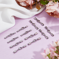 18Pcs 3 Styles Stainless Steel Lobster Claw Clasps&nbsp;STAS-PH0006-85A