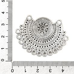 Tibetan Style Alloy Chandelier Component Links&nbsp;FIND-D042-06C-AS