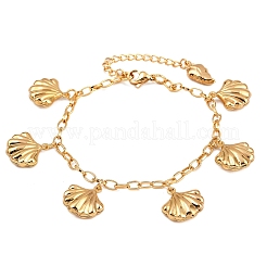 Summer 304 Stainless Steel Sea Animals Charm Bracelets&nbsp;BJEW-D359-16C-G