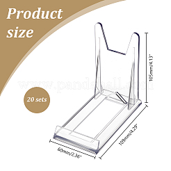 Plastic Mobile Phone Holders&nbsp;DJEW-WH0015-121