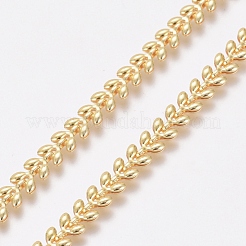 Brass Handmade Cobs Chains&nbsp;CHC-G006-16G
