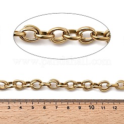 304 Stainless Steel Oval Link Chains&nbsp;CHS-Z007-07G