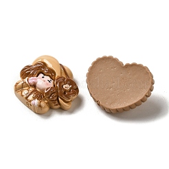 Opaque Resin Decoden Cabochons&nbsp;RESI-Z022-03A