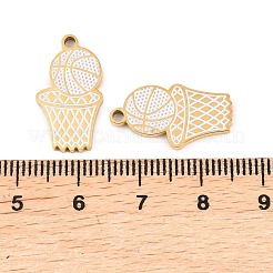 304 Stainless Steel Enamel Pendants&nbsp;STAS-Z190-07G-04