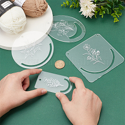 Acrylic Sewing Tool&nbsp;DIY-PH0028-45A