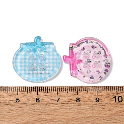4-Hole Button Plastic Cabochons&nbsp;BUTT-V001-01