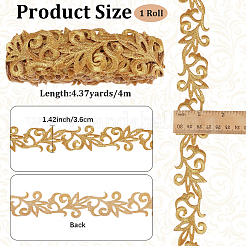 Polyester Embroidery Cloth Iron on/Sew on Patches&nbsp;PATC-WH20001-25A