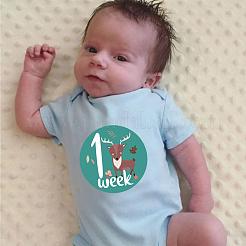 Newborn Monthly Milestone Stickers&nbsp;DIY-H127-B16