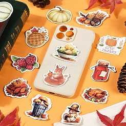 2 Bags 2 Styles Thanksgiving Day Cartoon Vinyl Stickers&nbsp;DIY-YW0009-91