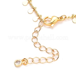Brass Micro Pave Clear Cubic Zirconia Starfish Pendant Necklaces&nbsp;NJEW-JN03150-01