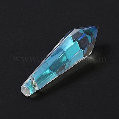 Transparent Glass Big Cone Pendulum Pendants&nbsp;LS-MACR-WH0007-66