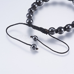 Adjustable Nylon Cord Braided Bead Bracelets&nbsp;BJEW-F308-50
