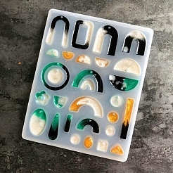 Silicone Pendant Molds&nbsp;DIY-L043-001